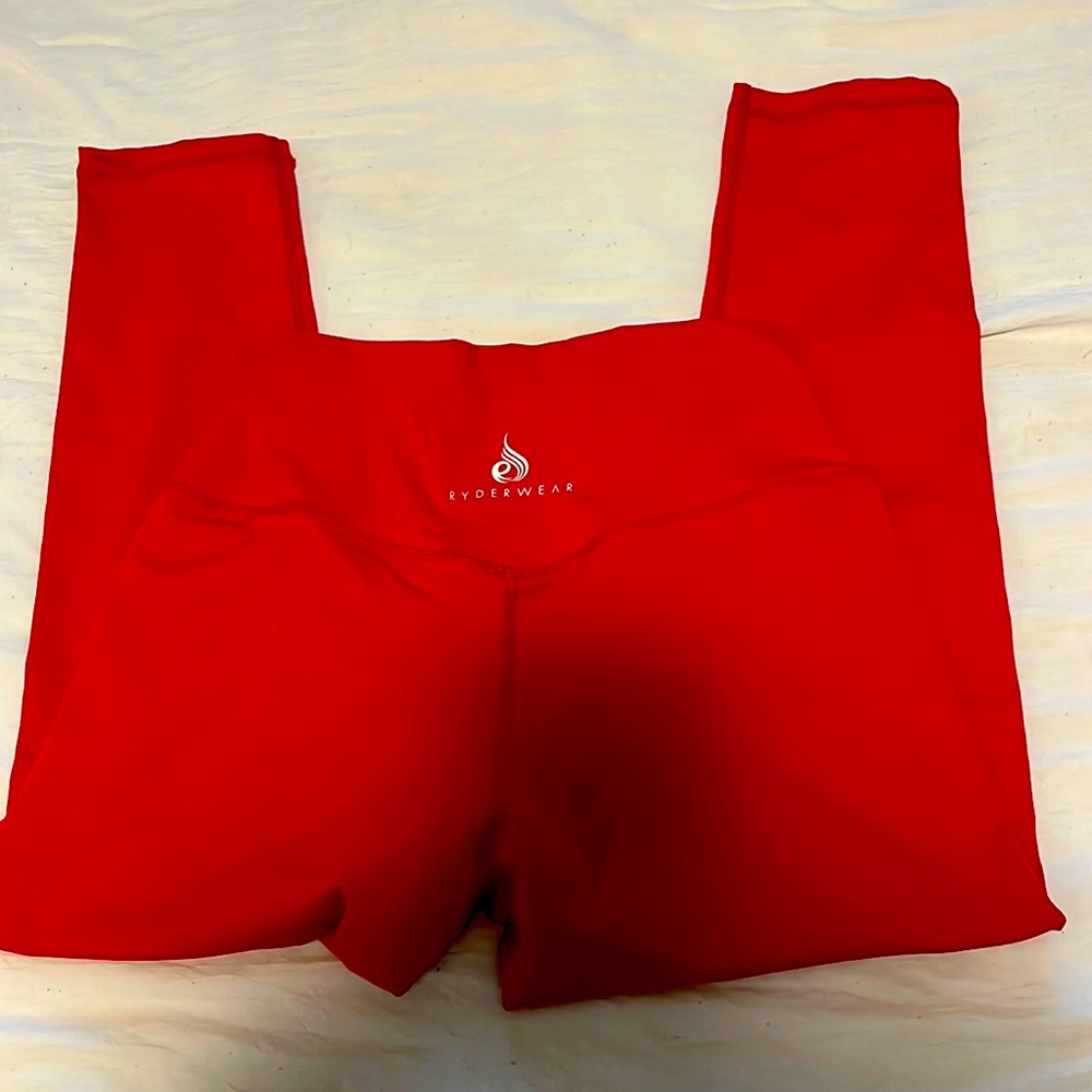 Ryderwear leggings red